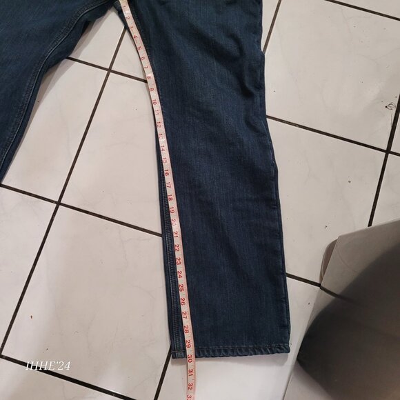 Carhartt Mens Relaxed Fit Jeans 36x30 Blue Denim Built-In Warm - Picture 6 of 12